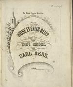[1863] Those evening bells, vocal duett